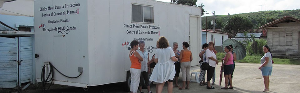 Mobile Breast Screening Clinic in Placetas, Cuba